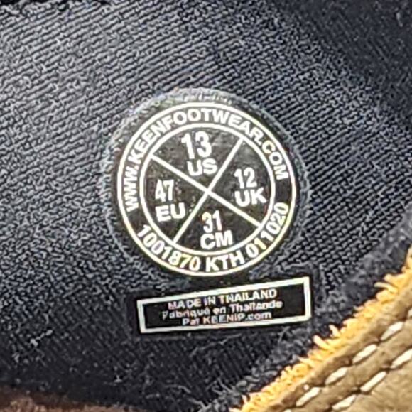 KEEN Men's Newport Sandals Closed Toe Durable Leather Water Sandals Size 13 - Picture 5 of 10